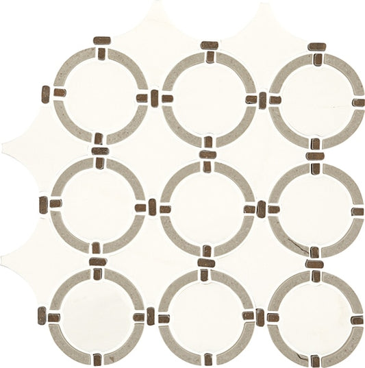 Raine Stratus White Blend DA37 Daltile Floor Mart Canada