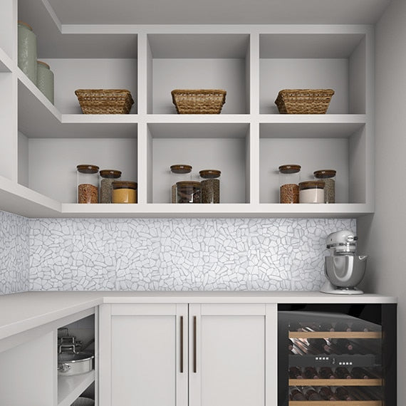 Raine Stratus White MO17 Daltile Floor Mart Canada