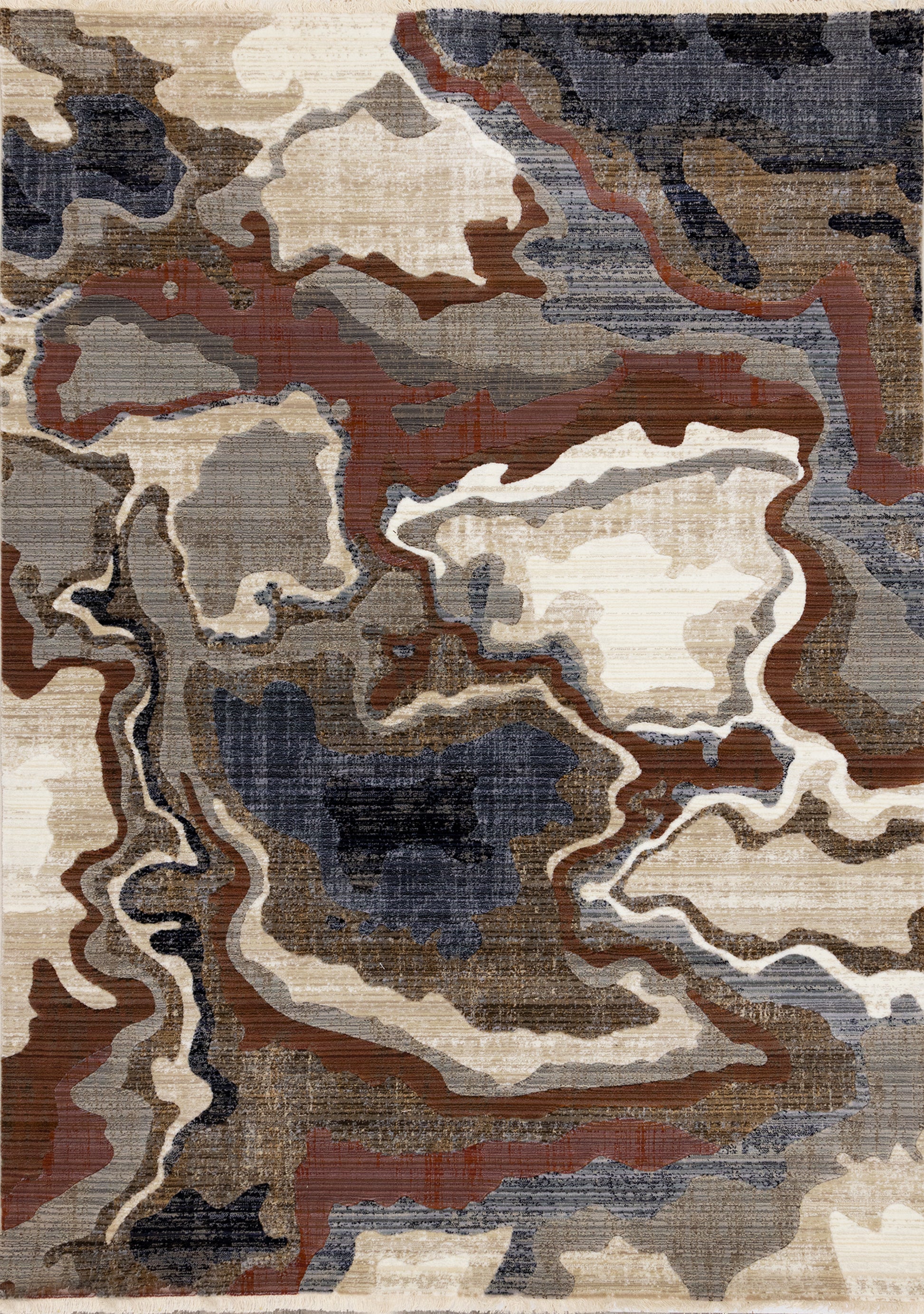 Samira F045 Beige Brown Blue Kalora Rugs Floor Mart Canada