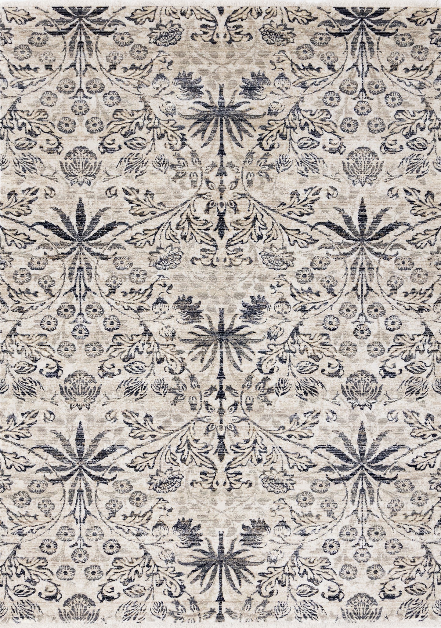 Samira H003 Cream Grey Kalora Rugs Floor Mart Canada
