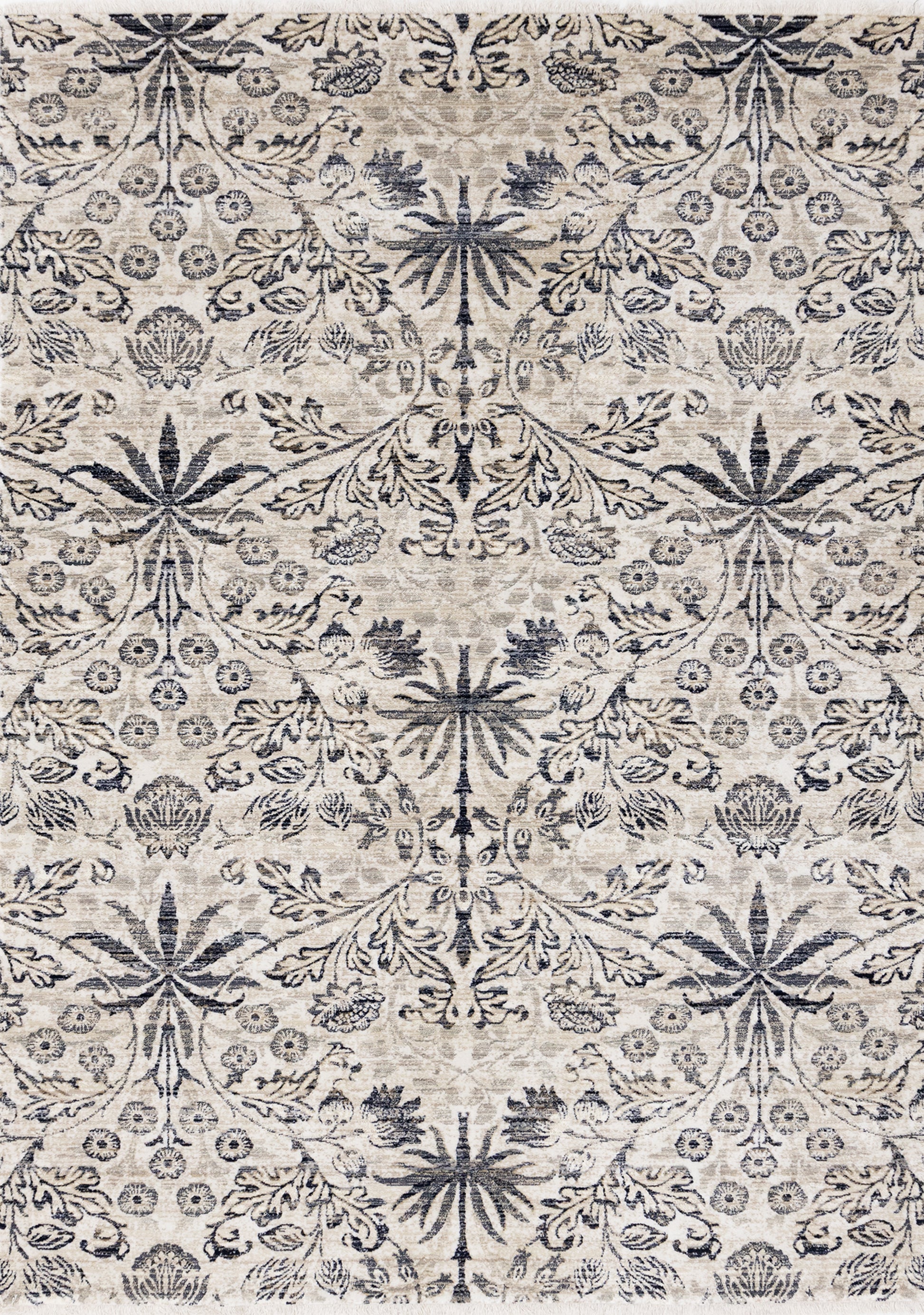 Samira H003 Cream Grey Kalora Rugs Floor Mart Canada