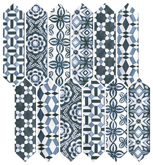 Stagecraft Cameo Blue Mix SC71 Daltile Floor Mart Canada
