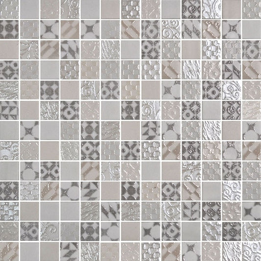 Uptown Glass Metro Cream UP07 Daltile Floor Mart Canada