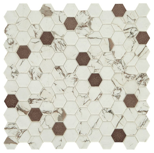 Uptown Glass Posh Bronze UP29 Daltile Floor Mart Canada