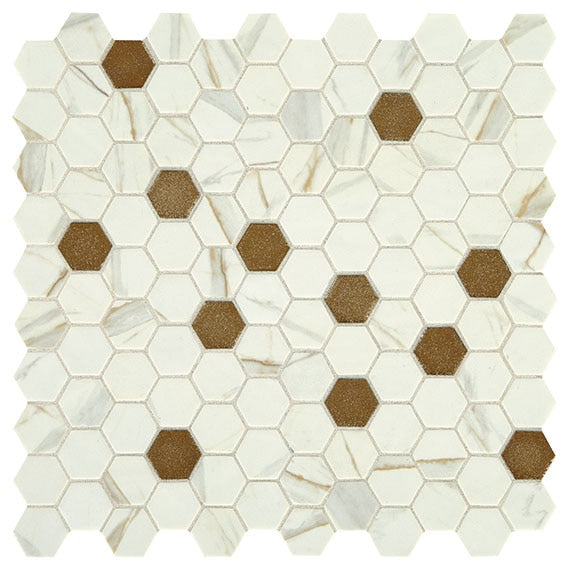 Uptown Glass Posh Chiffon UP27 Daltile Floor Mart Canada