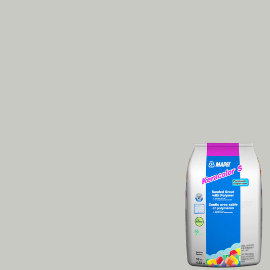 Mapei - Keracolor S Sanded Grout with Polymer #5093 Warm Gray 10 lb