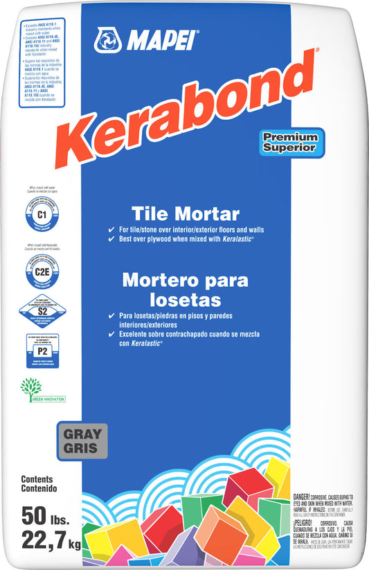 Mapei - Kerabond Premium Tile Mortar Gray 22.7 kg